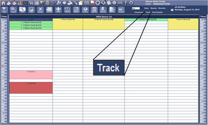 00174 tracker board schedule