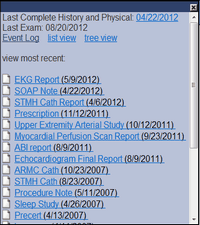 00231 recent docs list view