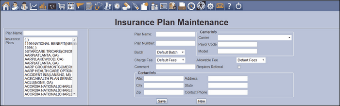 00252 insruance plan maintenance