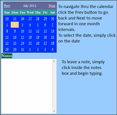 00287 hospital worksheet calendar and notes