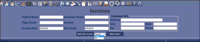 00297 type of invoice report