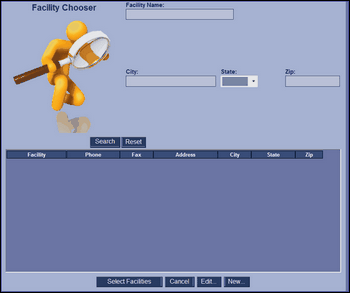 00333 facility chooser