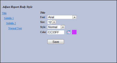 00349 adjust report body